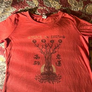 PEACE ON EARTH tshirt by Lucky